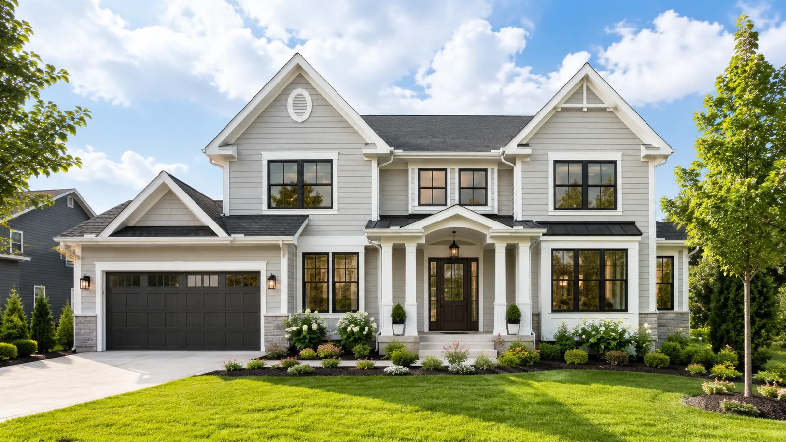 Exterior house painting in Edmonton